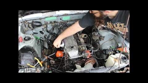 Engine Degreasing and Some Engine Bay Painting On The 1979 Celica GT