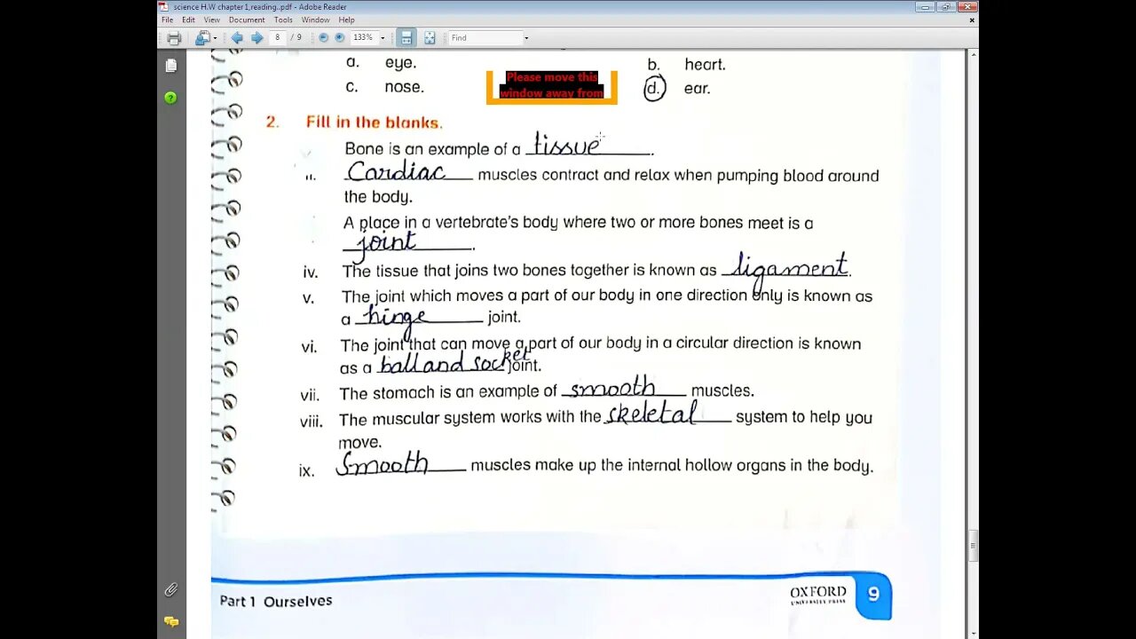 science, class 4, 6 4 2021