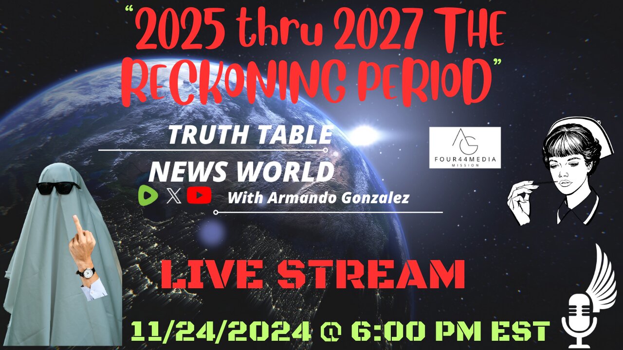 "2025 THRU 2027 THE RECKONING PERIOD"