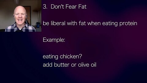 Ben Bikman 4 of 6: Don't fear fat!! Fat helps you digest protein