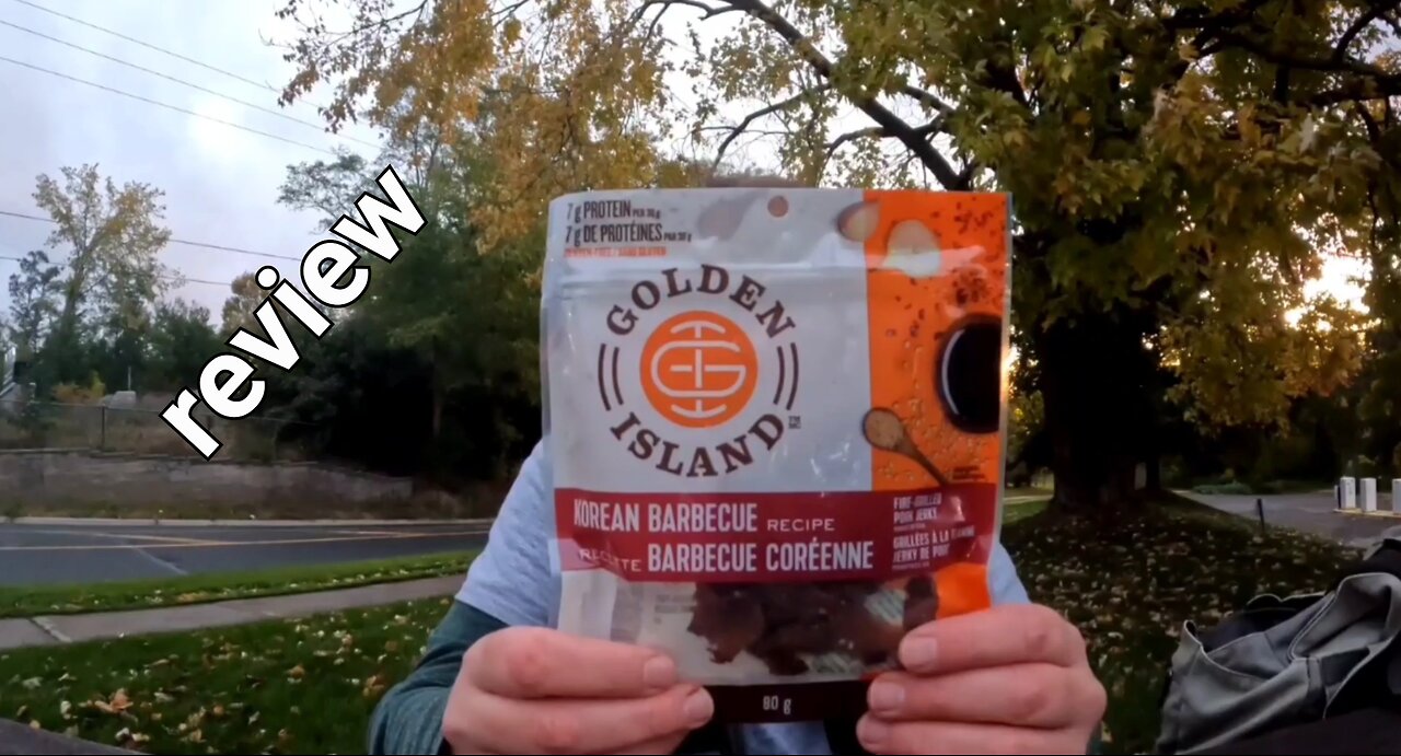 Golden Island korean bbq pork jerky Review