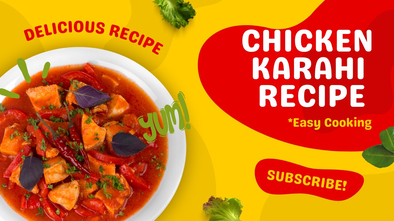 How to make Chicken Karahi recipe // Delicious yummy chicken recipe