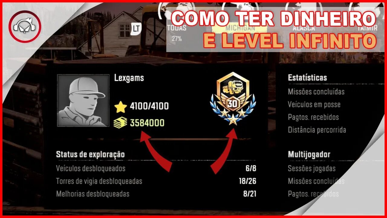 SnowRunner, Como Ter Dinheiro E Level Infinito, Gameplay PT BR