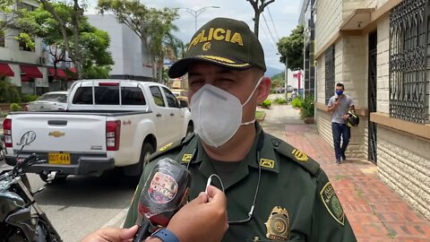 Declaraciones de Coronel Javier Castro sobre hecho en la avenida Gonzalez valencia