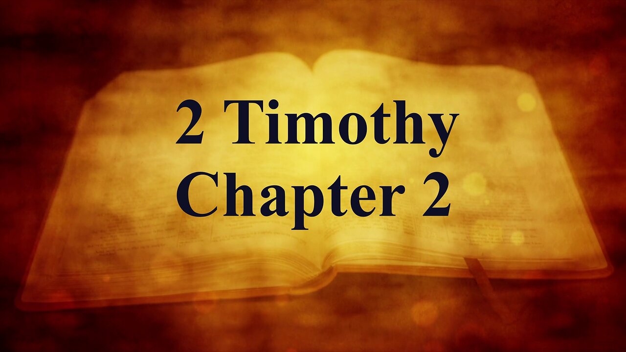 2 Timothy Chapter 2 - Has anything actually changed?