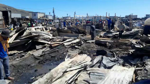 Watch: Fire destroys hundreds of homes in Masiphumelele