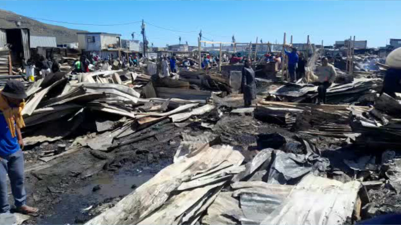 Watch: Fire destroys hundreds of homes in Masiphumelele