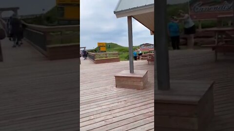 Busy day at Cavendish beach