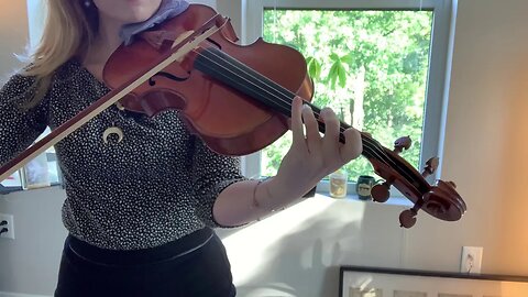 1 Octave B Natural Minor Scale Viola Tutorial