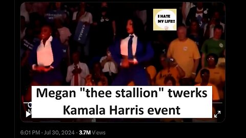 Megan Thee Stallion twerks for Kamala Harris Atlanta rally