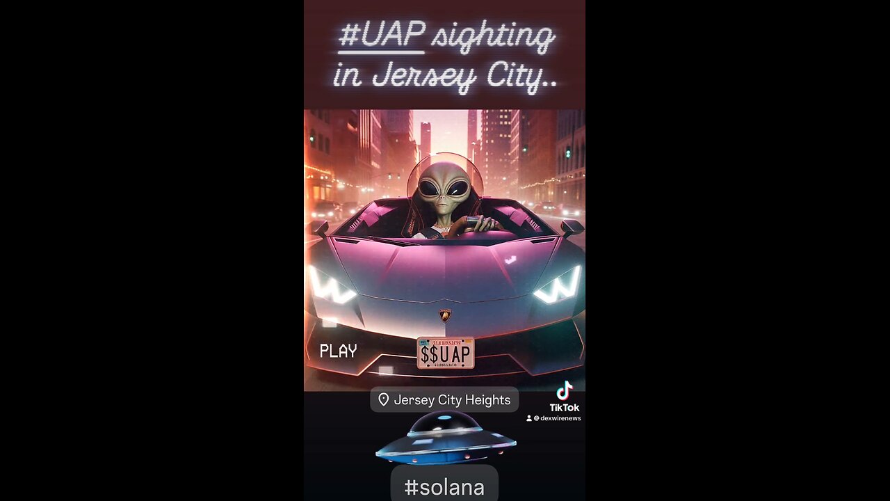 #UAP sighting in Jersey City 👽🛸🌕 #Solana