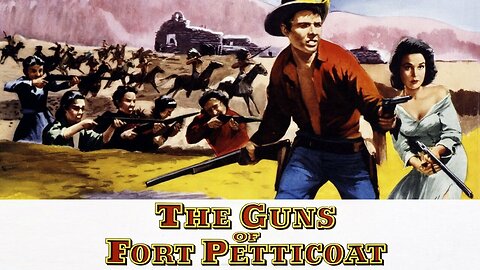 Audie Murphy & Kathryn Grant ( The Guns Of Fort Petticoat ) Full Movie 1957