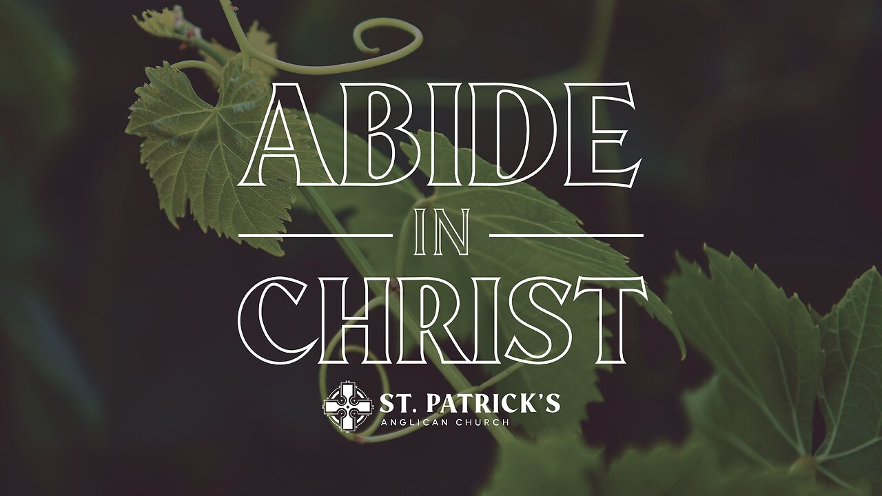 Abide in Christ