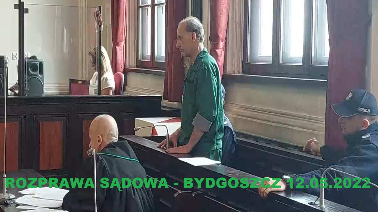 Wojciech Olszański - Rozprawa w Sądzie Okręgowym (Bydgoszcz 12.05.2022)