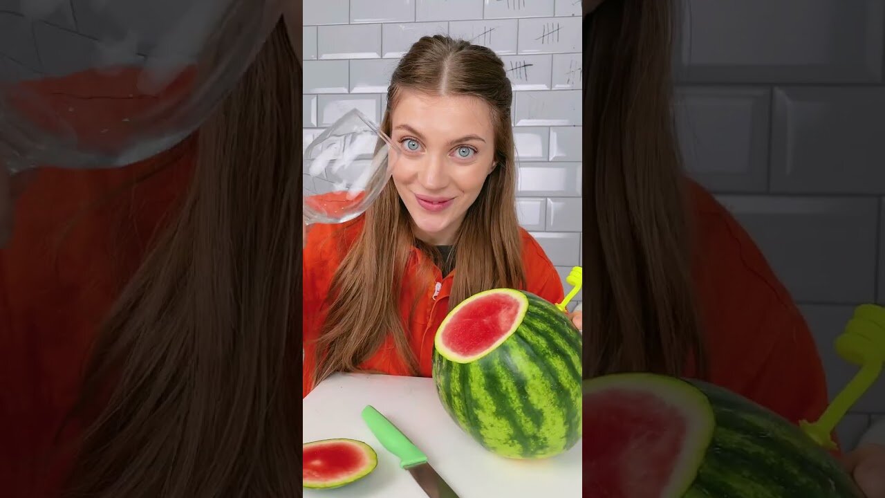 GENIUS FOOD HACKS 🍉 #shorts