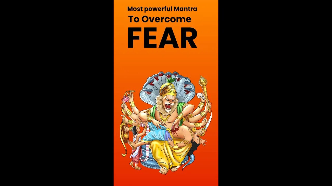 Ugram Viram Maha Vishnum – Most Powerful Mantra to Overcome FEAR | #shorts