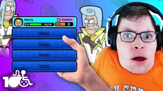 É Possível Derrotar esse Rick com 1 Único Morty ? - Pocket Mortys