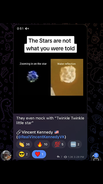 They even mock with "Twinkle Twinkle little star"