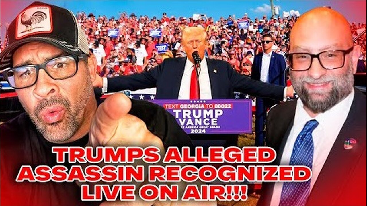 David Nino Rodriguez - Crazy!! Trump's Alleged Third Attempted Assassin Called On This Show!