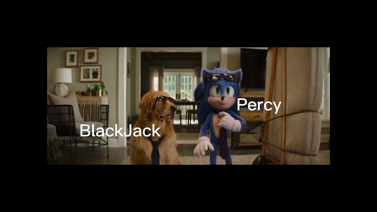 Sonic being Percy Jackson