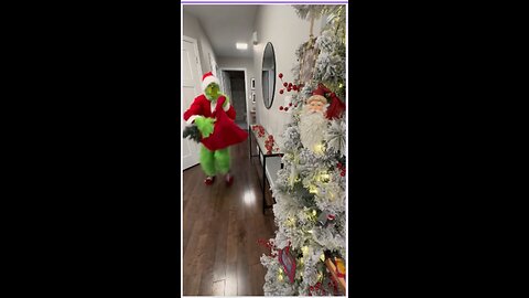 Santa vs the Grinch!