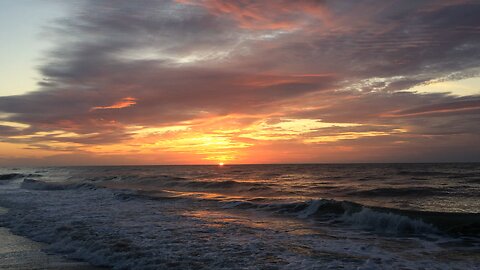 Toes in the Sand: Sunrise Myrtle Beach, SC