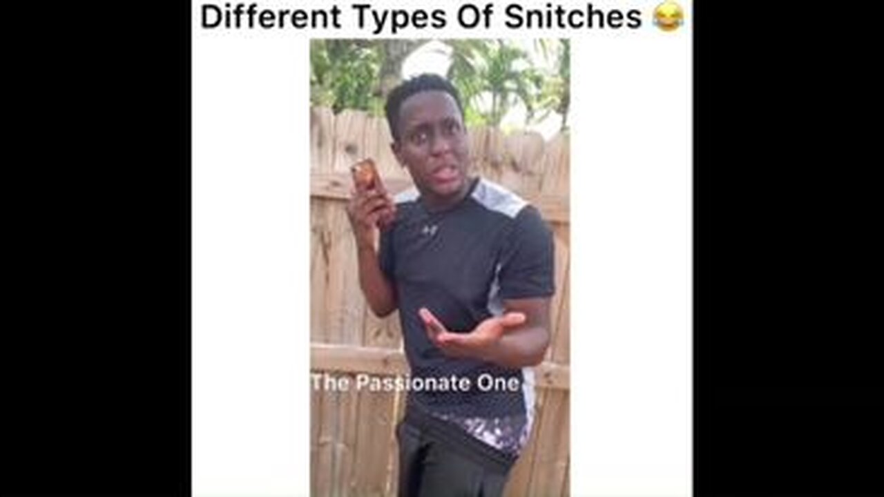 DIFFERENT TYPES OF SNITCHES