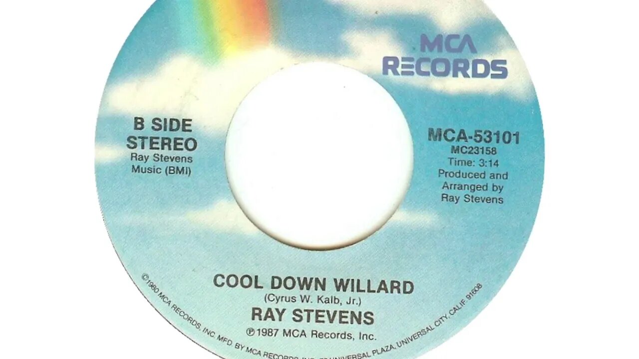 Ray Stevens - "Cool Down Willard" (Official Audio)