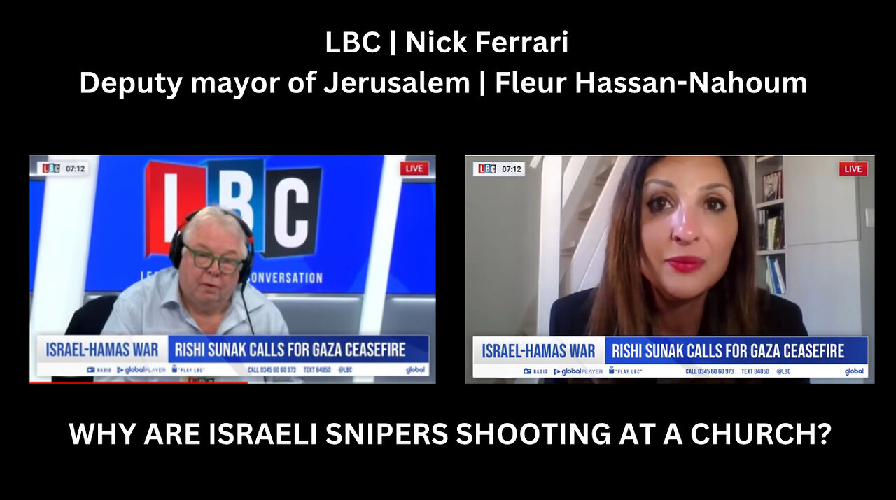 LBC | IS THIS STILL A CASE OF SELF- DEFENCE FOR ISRAEL?