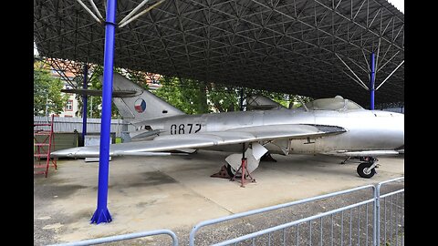 From the Aviation Museum Kbely (Aviation Museum) in Prague: MiG-17F "Fresco-C"