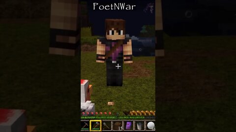 Minecraft Hardcore Extreme "Zombie Dog" HD #shorts 5
