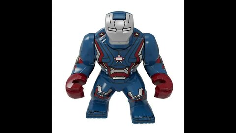 Lego DC And Marvel Characters Figures
