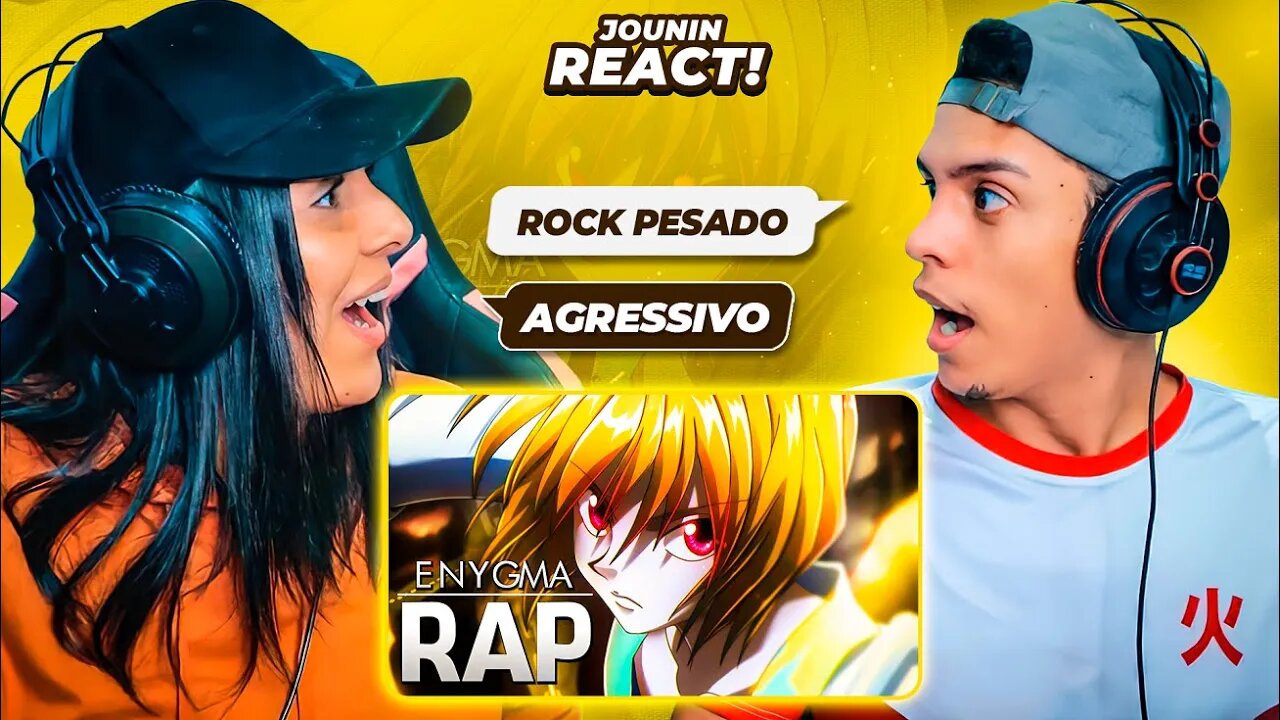 Rap do Kurapika (Hunter x Hunter) | Minhas Correntes | Enygma 91 | [React Rap Nerd] 🔥