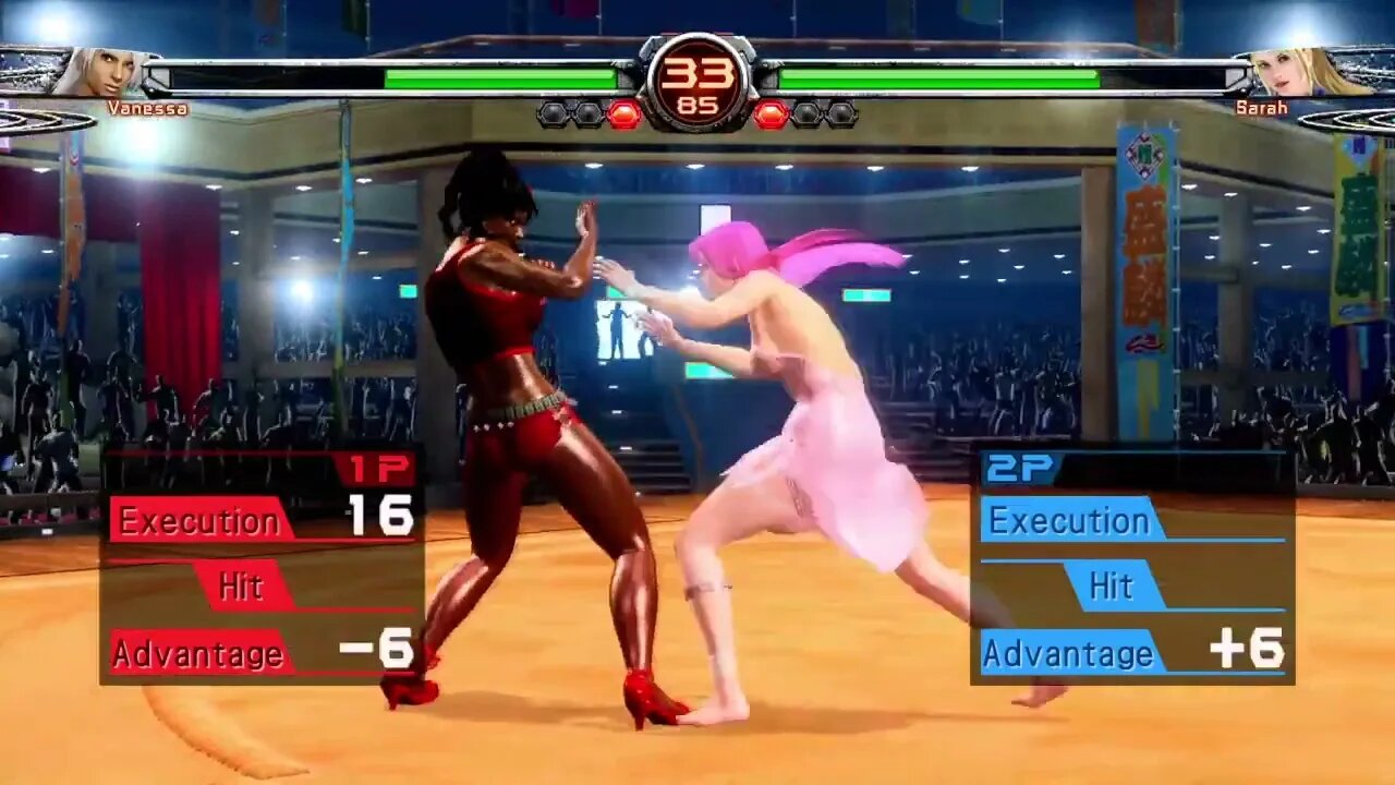 VF5FS match - Vanessa (Kruza) vs. Sarah (Risa 33)