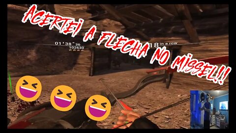 Resident evil 4 - The mercenaries - Jack Krauser - Ilha - Acertei a flecha no missel 🎯 (PT-BR)