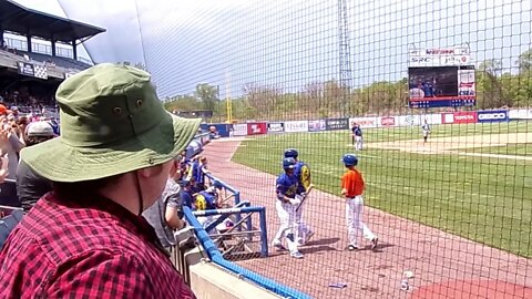 Tim Tebow 1st AAA HR 5 19 2019 vs Columbus