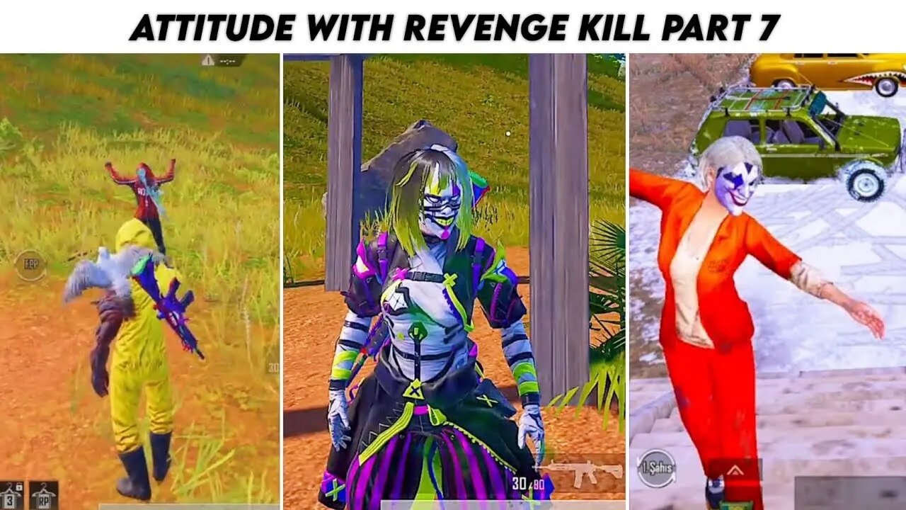 Attitude 😈 Revenge Kill With New Mythic Outfit Max Pharaoh x- Suit | Part 7 | Xbot 2.0