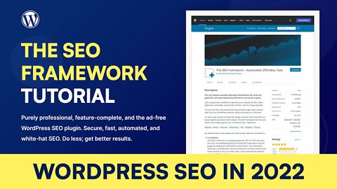 The SEO Framework Tutorial in 2022 - Getting Started with WordPress SEO