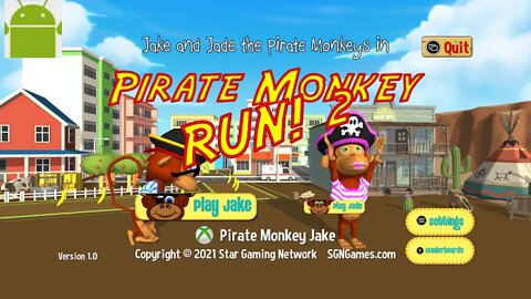 Pirate Monkey Run! 2 - for Android