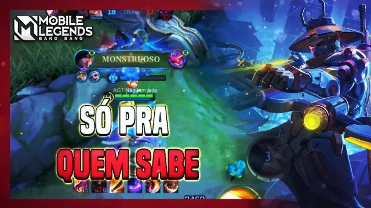 ESSE ADC SÓ FUNCIONA NA MÃO DE QUEM SABE | MLBB