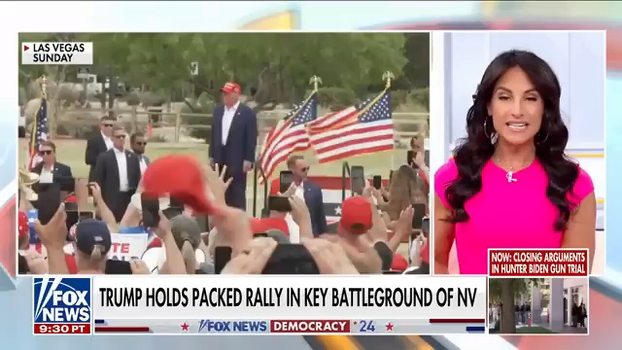 Trump Ignited media after teach issues at lasvegas rally :: Disturbing