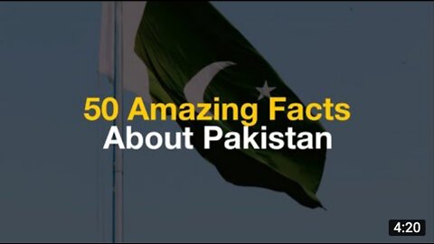 50 Interesting Facts about Pakistan | Facts About Pakistan