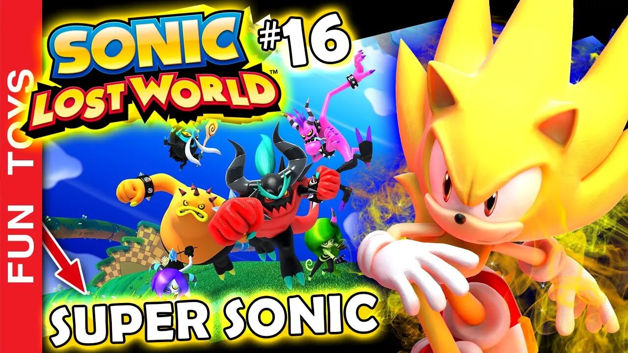 🌕 SONIC LOST WORLD #16 - Veja como ficou o SUPER SONIC em Várias fases deste jogo INCRÍVEL!