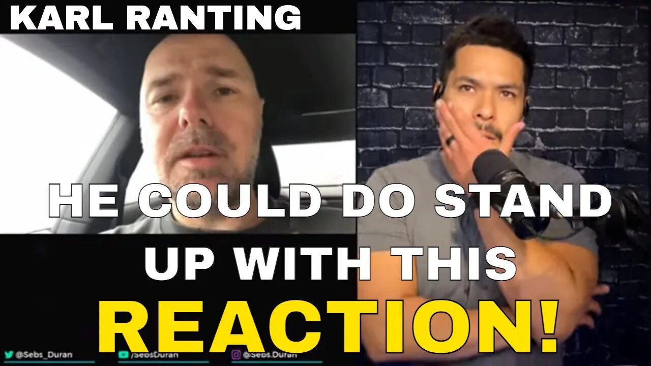 Watching Karl Pilkington Rant has to be my favorite thing | Having a rant in the car (Reaction!)