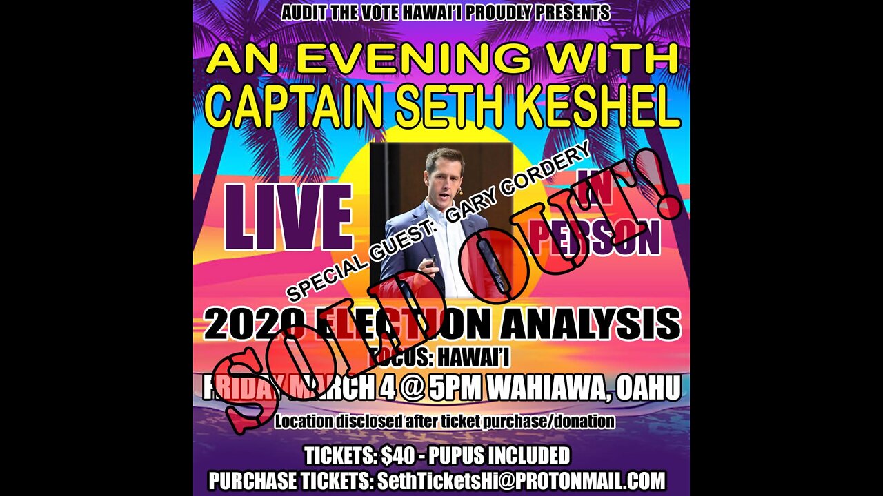 Seth Keshel Oahu March 4th 2022