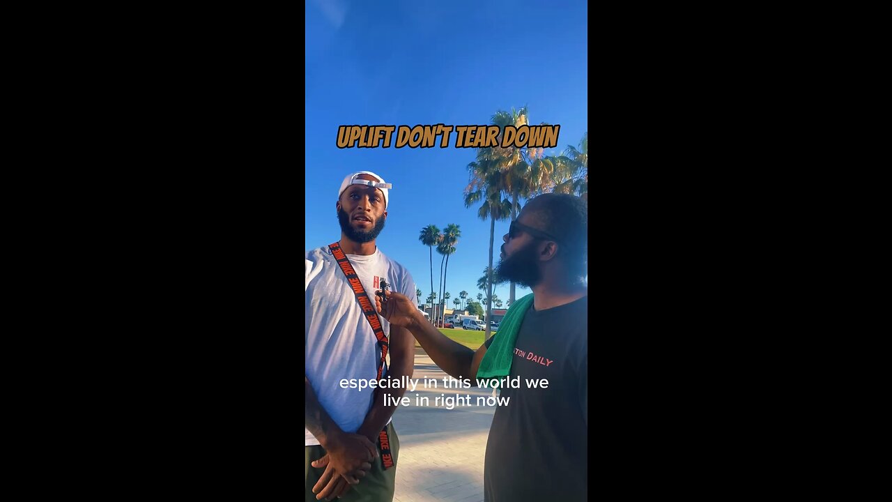 Uplift Don’t Tear Down #dayodman #lift #up #eeyayyahh #motivation