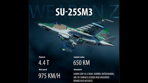 Sukhoi Su-25SM3 - Jet Aircraft of Close Air Support