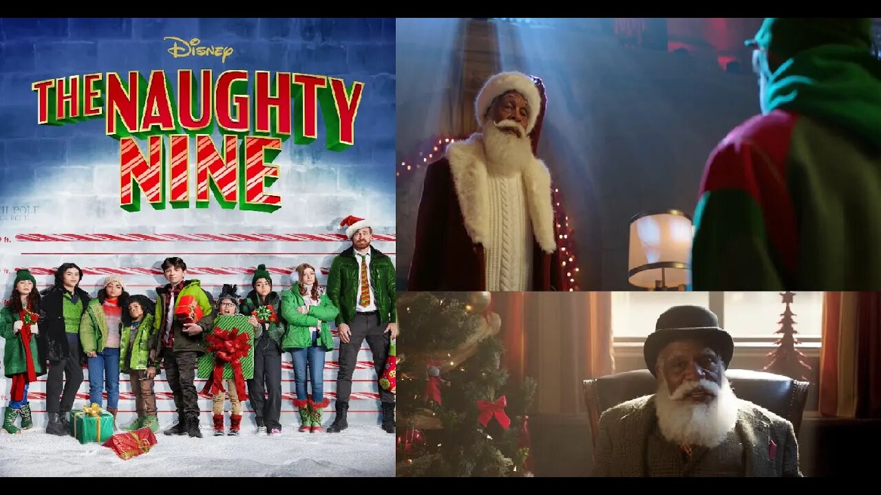 Disney Presents The Naughty Nine, A Christmas Movie About Robbing Black Santa Claus