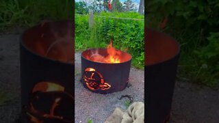 Canadas national Park campfire
