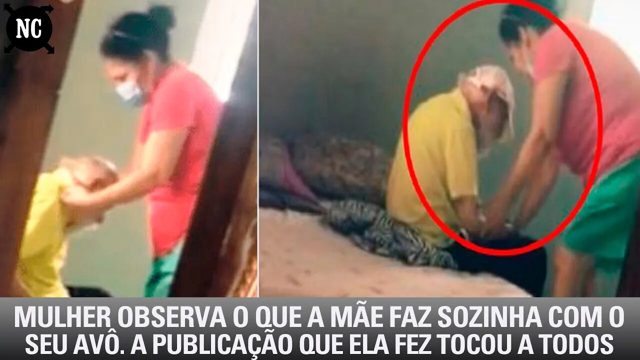 Mulher Observa o que a Mãe Faz Sozinha com o seu Avô. A Publicação que ela fez Tocou A Todos